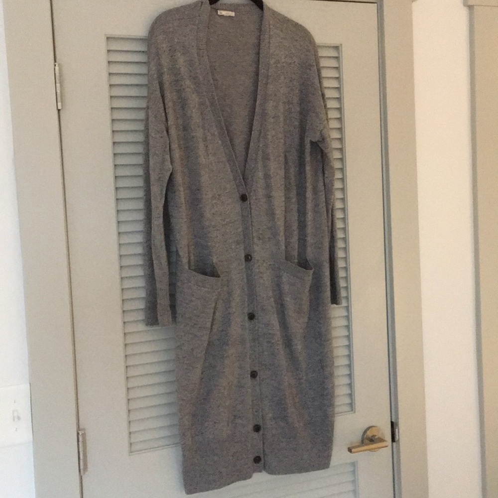 GAP Gray Cardigan